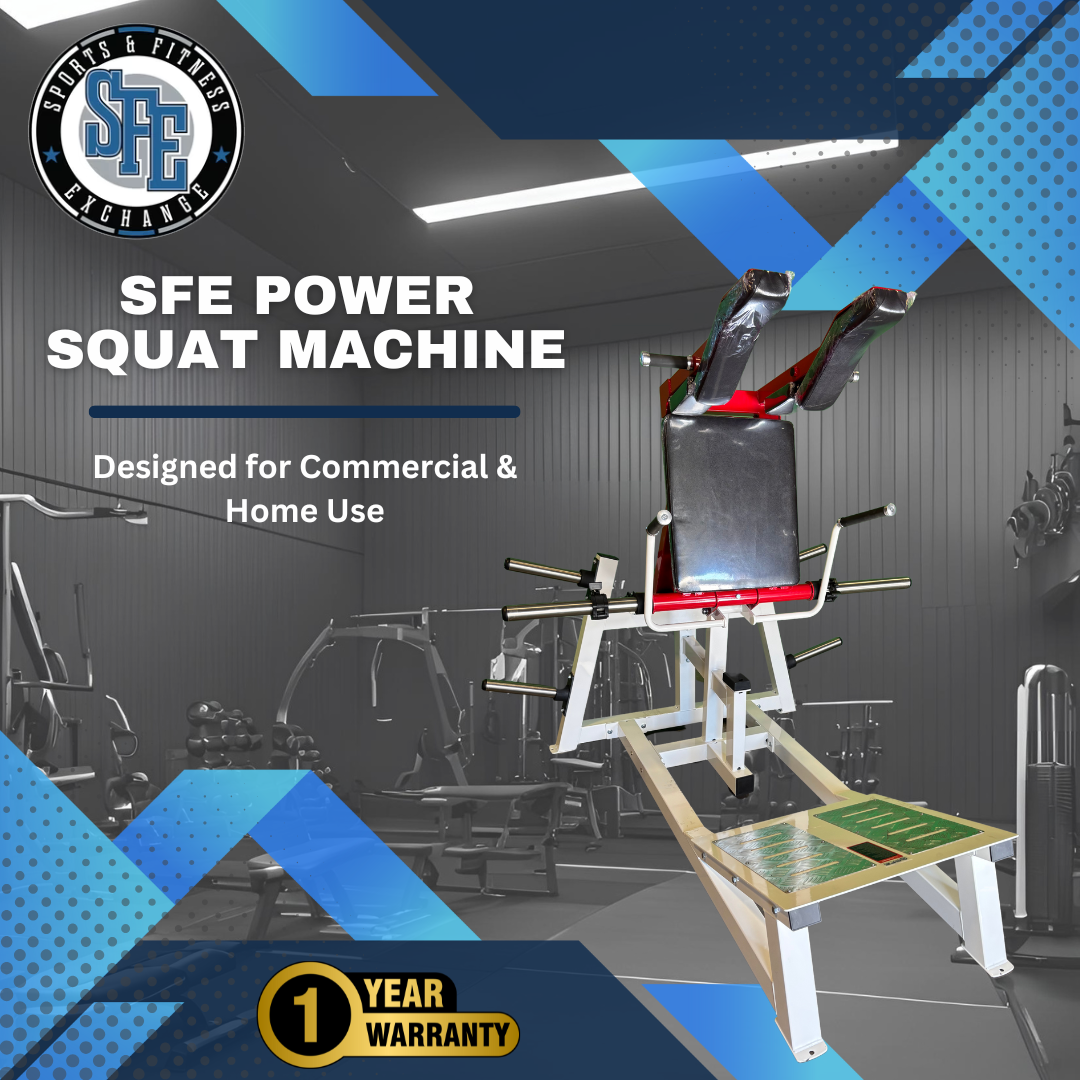 SFE Commercial Plate Loaded Power Squat Machine (New)