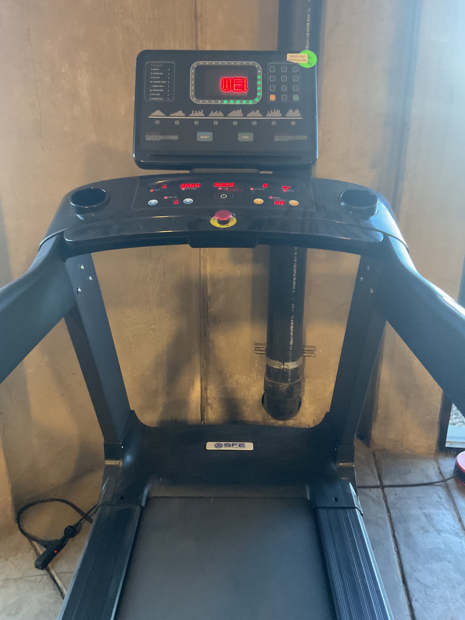 SFE Commercial Treadmill with Performance Monitor (New)