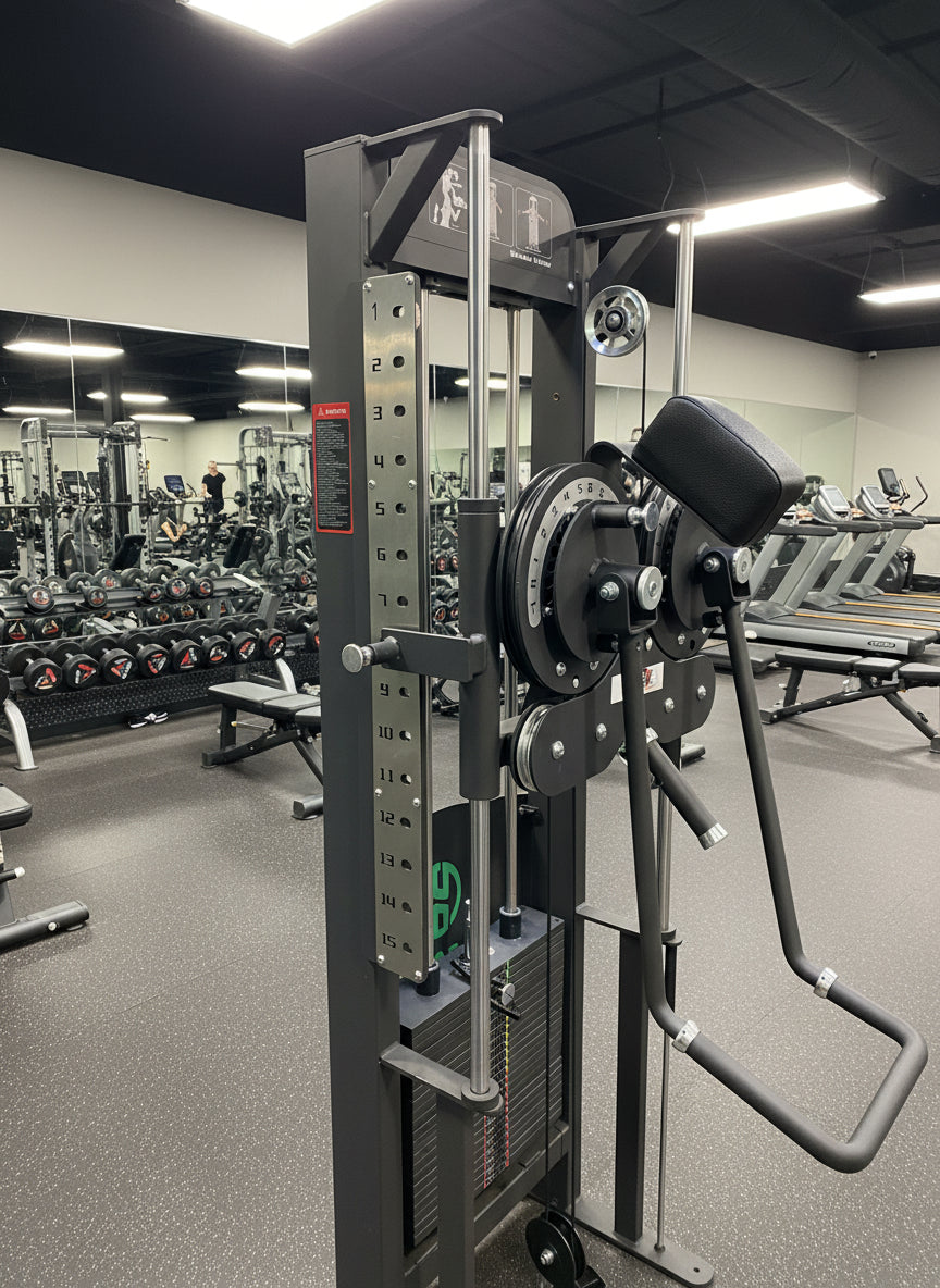 SFE Commercial Standing Shoulder Raise w/ 250lb weight stack (New)