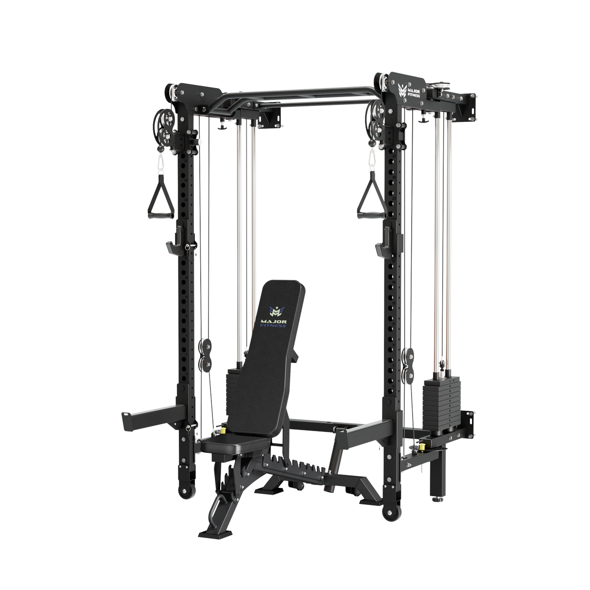 Major Fitness F35 All-In-One Wall Mounted Power Rack (New)