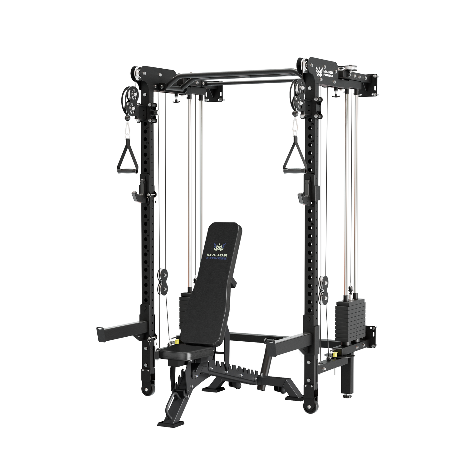 Major Fitness F35 All-In-One Wall Mounted Power Rack (New)