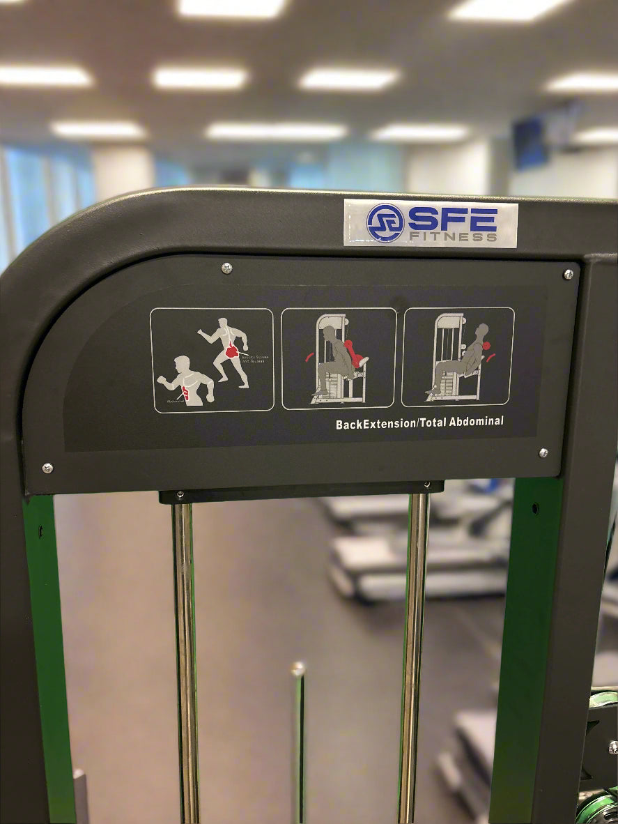 SFE Commercial Back & Ab Combo Machine (New)