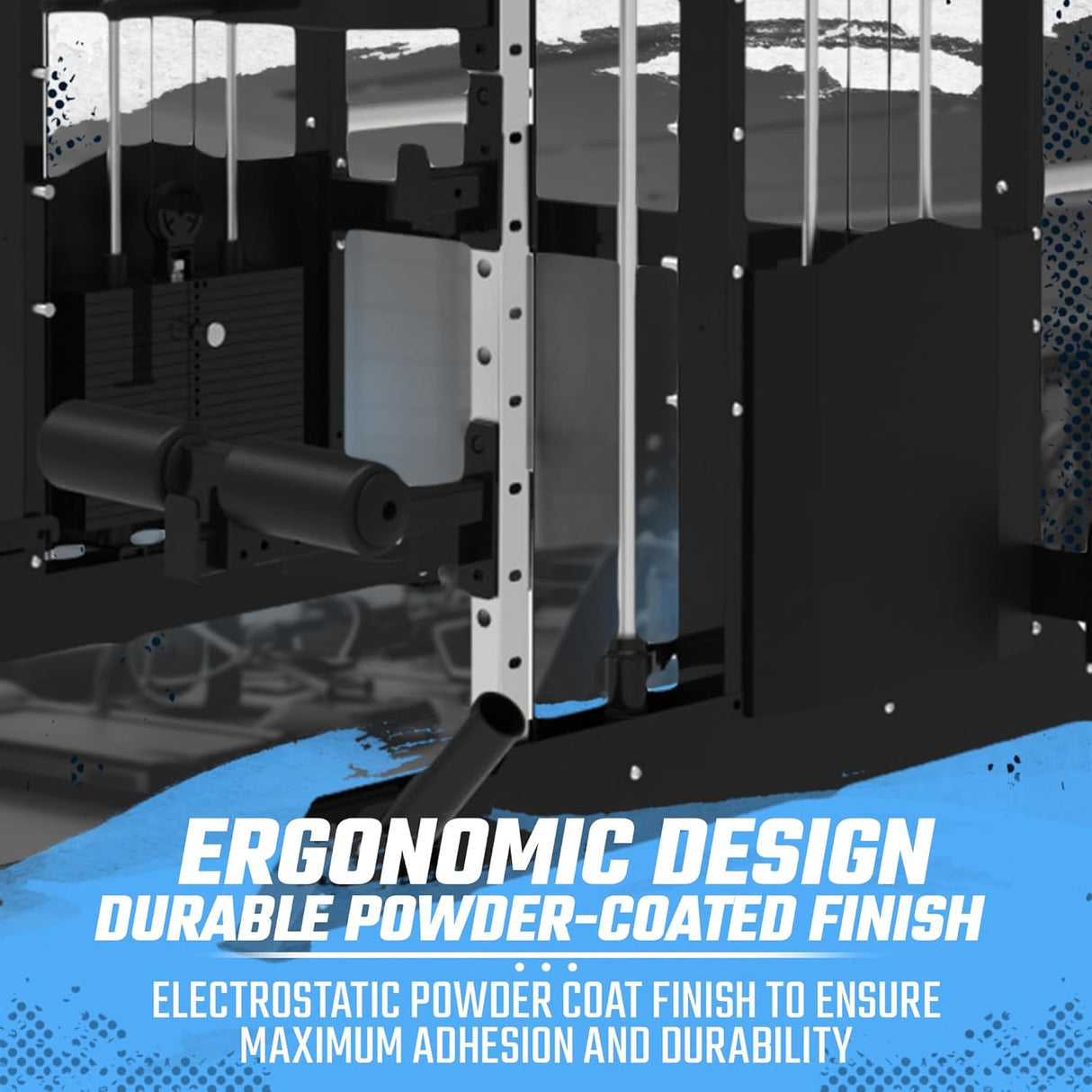 SFE Multi-Functional Smith Machine, All-in-One Home Gym w/ 2x - 200lb weight stacks (New)