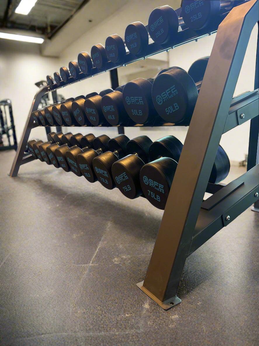 SFE 5-75 Urethane Dumbbell Set (New)