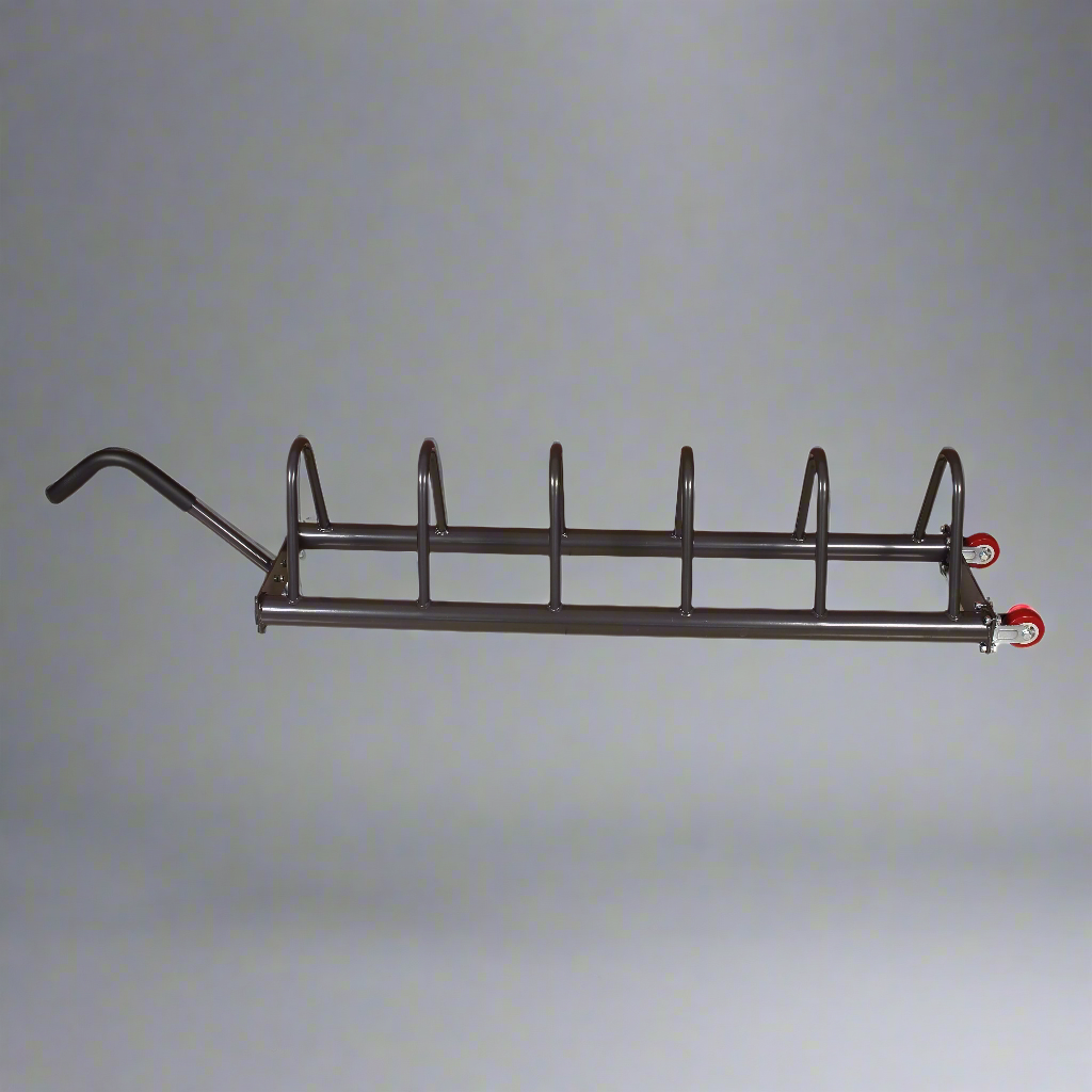 SFE Horizontal Rubber Grip Plate Storage w/Wheels (New)