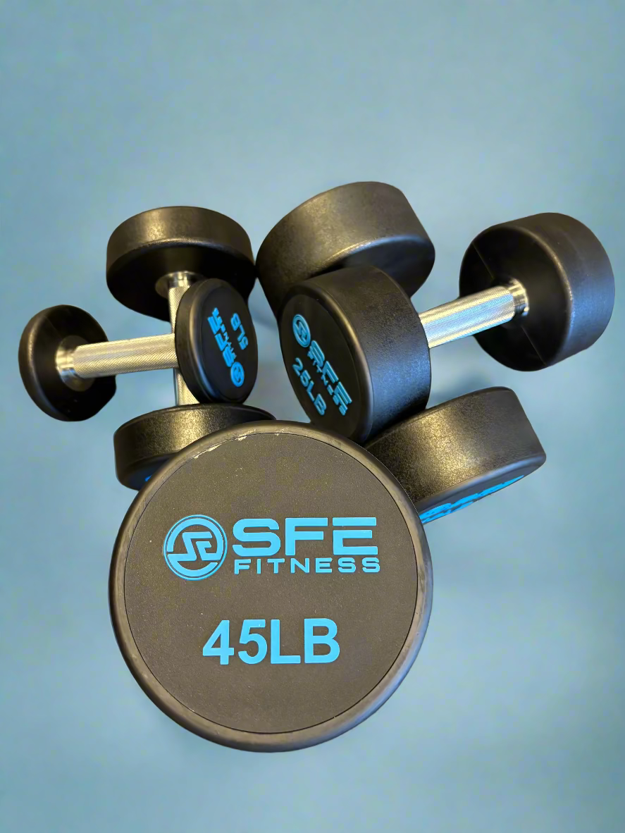 SFE 5-75 Urethane Dumbbell Set (New)