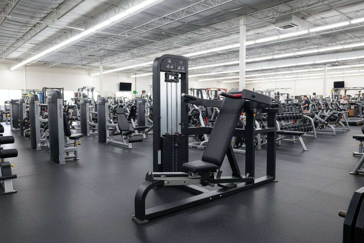 Selectorized Adjustable Chest / Shoulder Press (New)