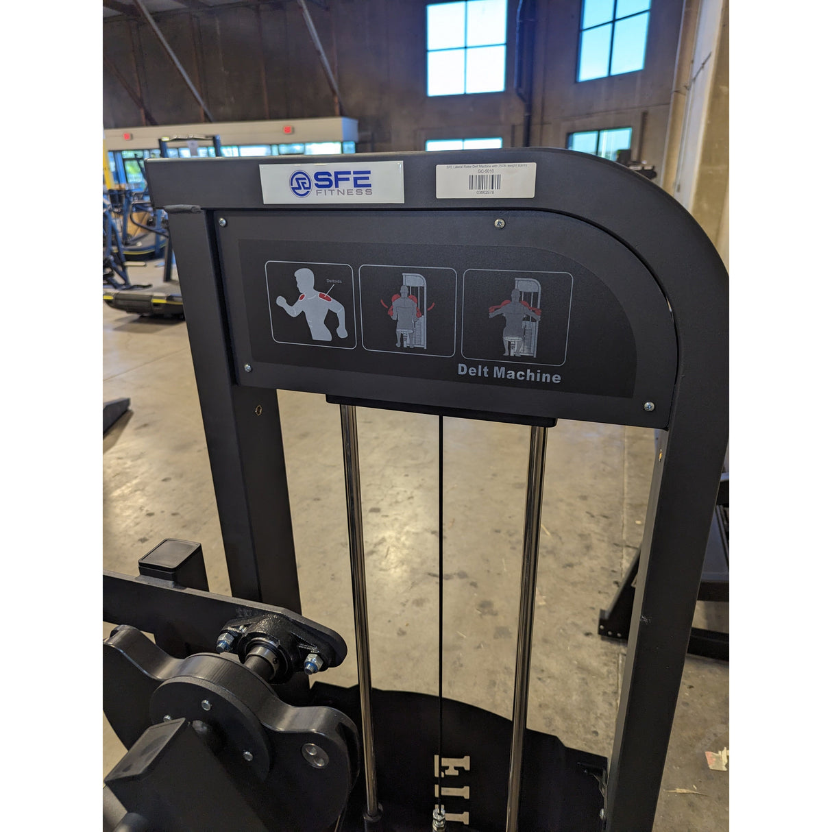 SFE Lateral Raise Delt Machine w/ 250lb weight stacks (New)