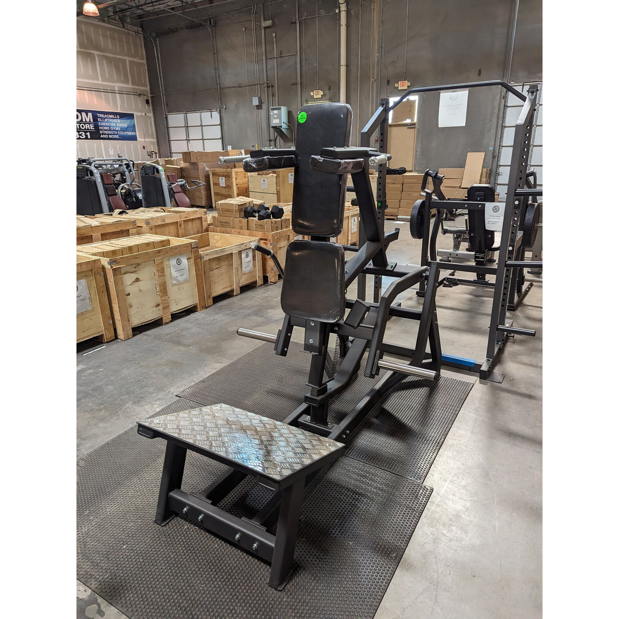 SFE Plate Loaded V-Squat Rack