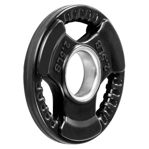 SFE Olympic Black Rubber Grip Plates (New)