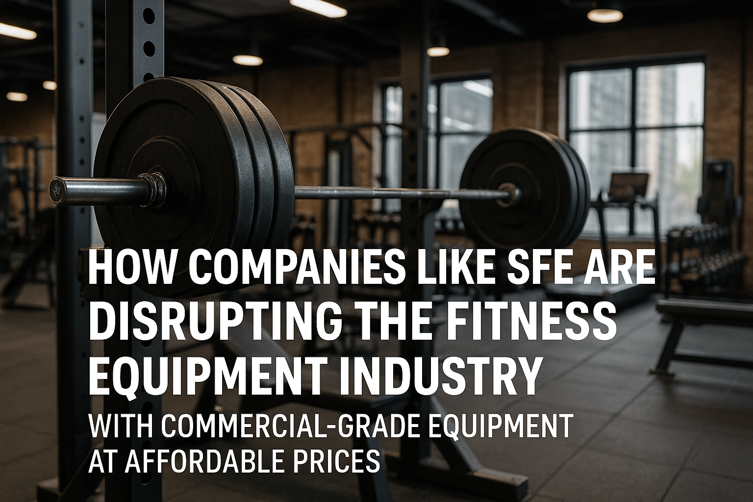How Companies Like SFE Are Disrupting the Fitness Equipment Industry