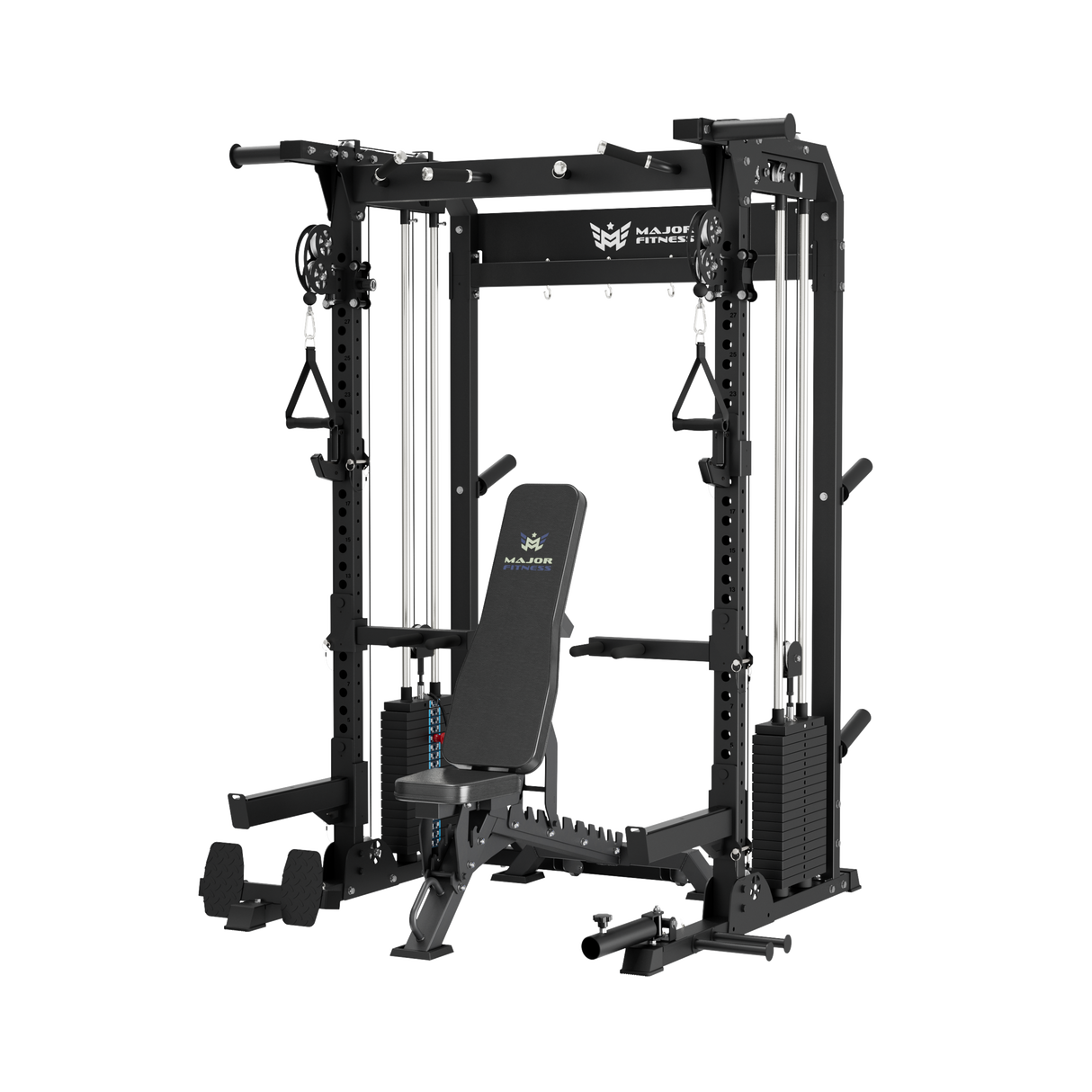F22 Pro Power Rack All-In-One Home Gym, Rack & Dual Pulley System (New)