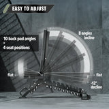 Major Fitness Adjustable Bench (New)