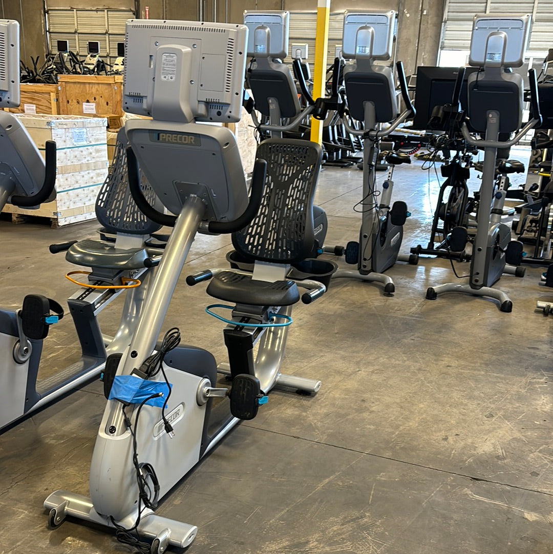 Precor RBK 835 Recumbent Bike w/ P30 Console & Cardio Theater (Pre-Owned)