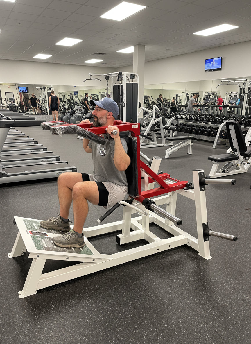 SFE Commercial Plate Loaded Power Squat Machine (New)