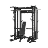B52 Pro Smith Machine All-In-One Home Gym with Power Rack & Cable Crossover (New)