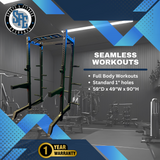 SFE Commercial Full Power Rack (Squat Rack) with Weight Storage (New)