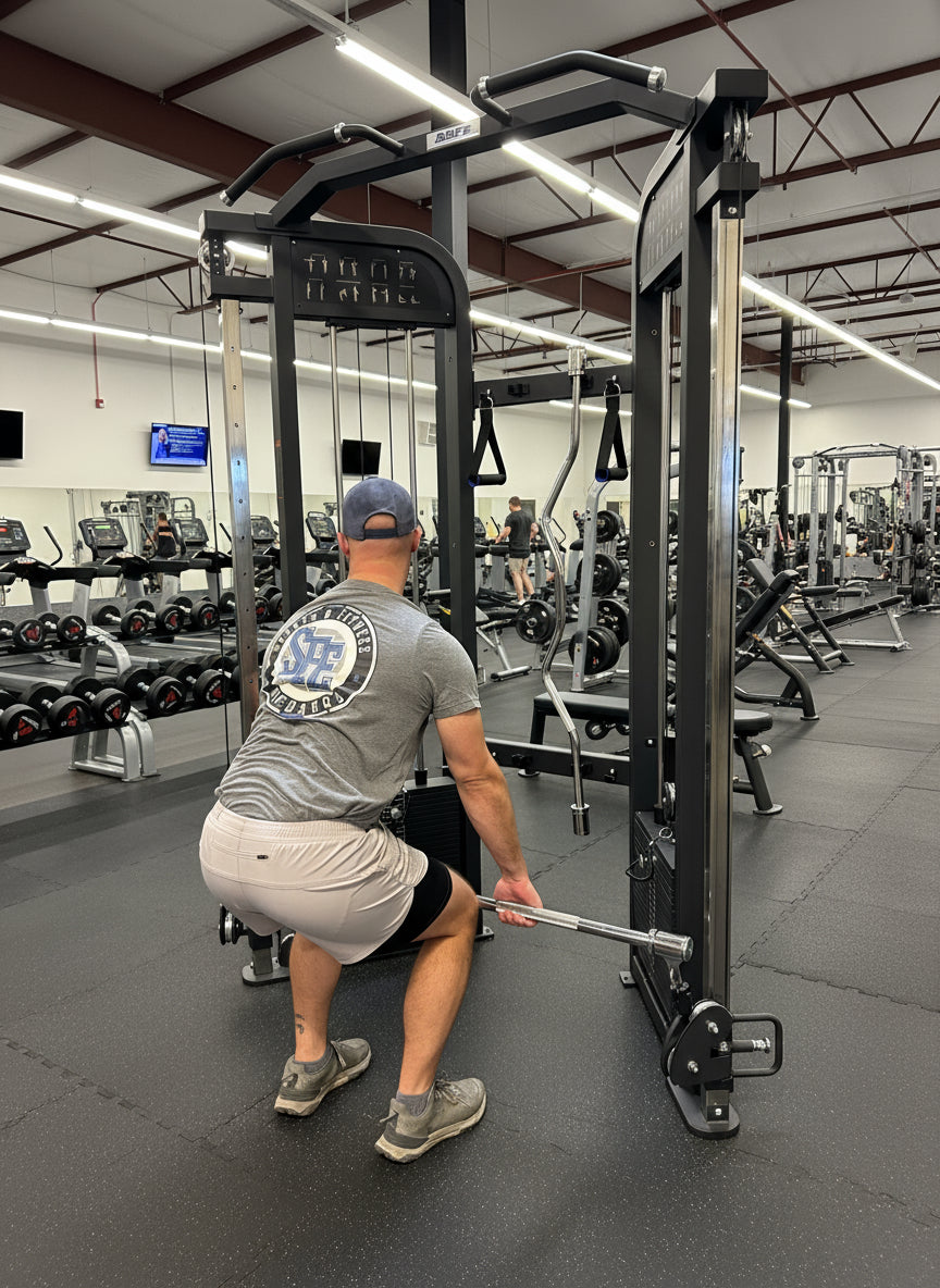SFE Commercial All-in-One Functional Trainer with 2x 250lb weight stacks (New)