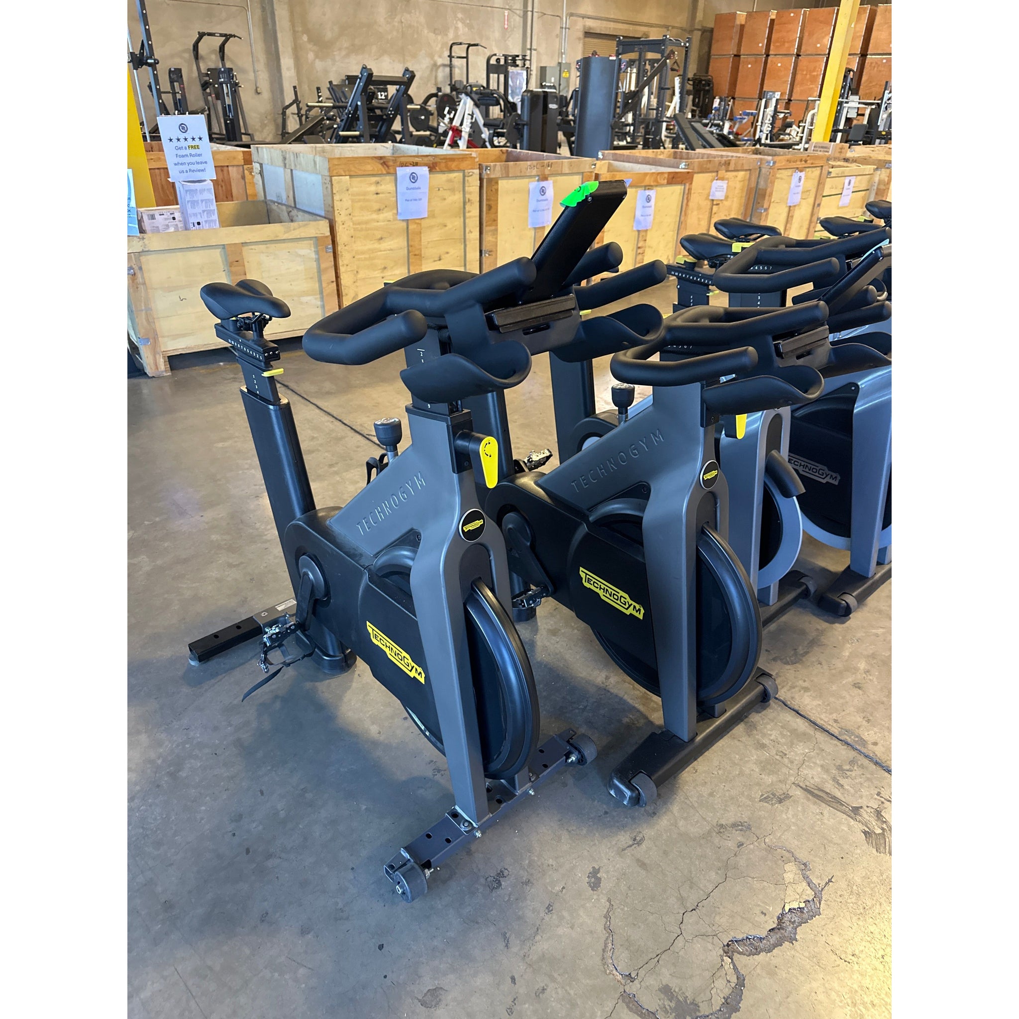 Technogym Group Cycgle, Indoor Bikes, store 16x