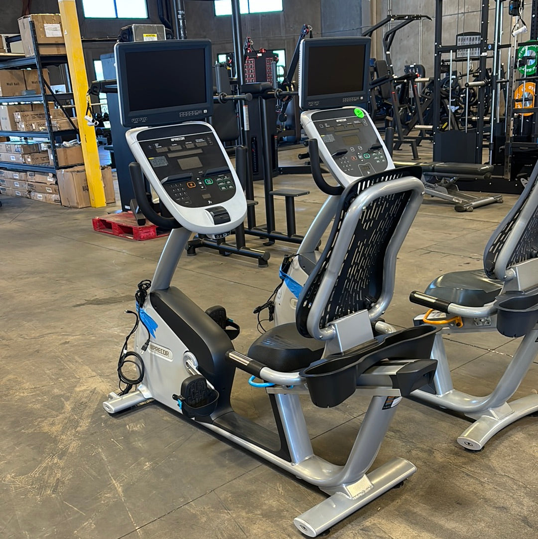 Precor RBK 835 Recumbent Bike w/ P30 Console & Cardio Theater (Pre-Owned)