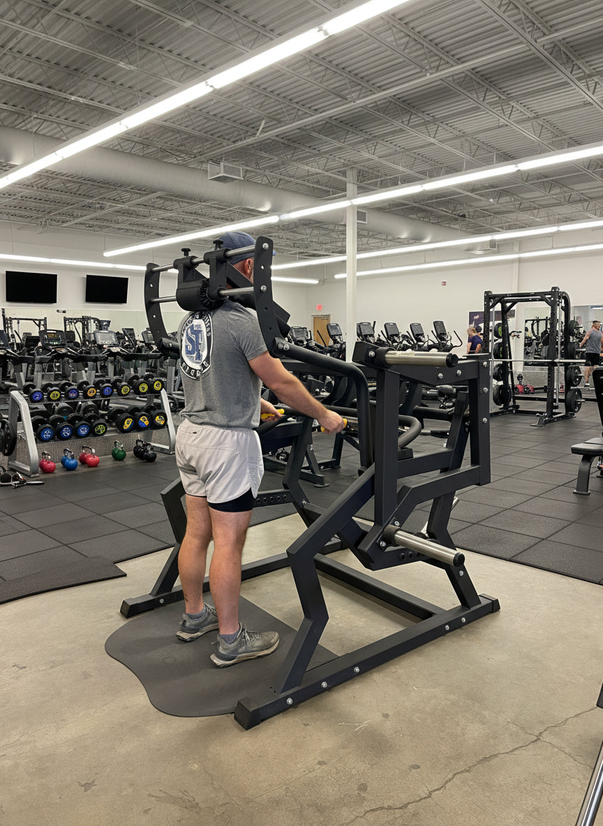 SFE Commercial Power Safety Squat Machine (New)