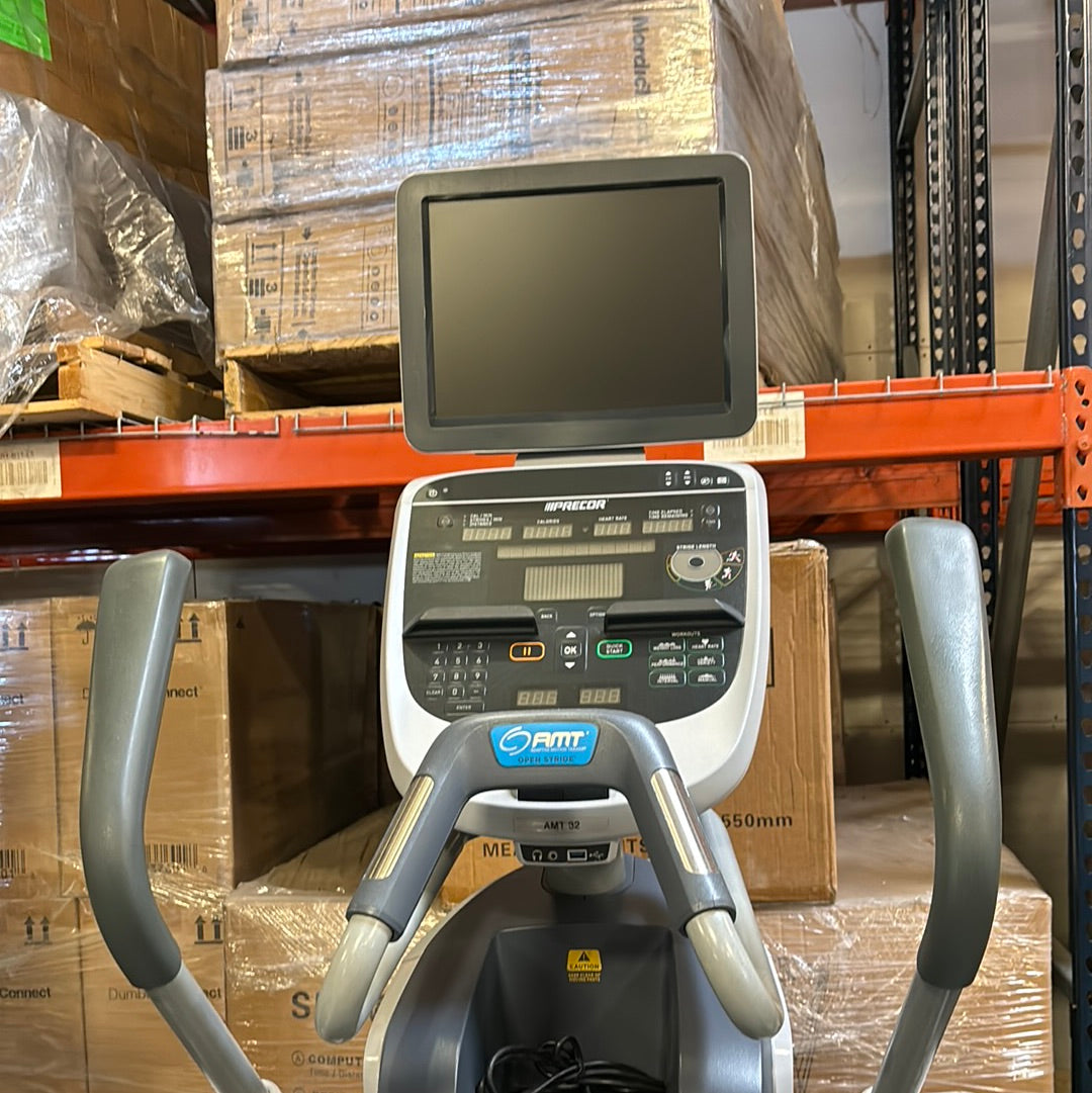 Precor AMT 885 with P30 Console and Open Stride (Pre-Owned)