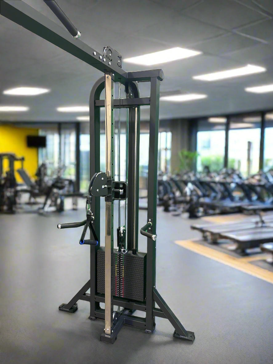 SFE Commercial Cable Crossover w/ 2x- 250lb weight stacks & Pull-Up Bridge (New)