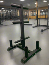 SFE Olympic Weight Plate Storage Rack with Bar Holder (New)
