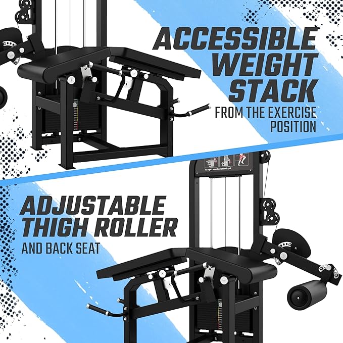 SFE Commercial Leg Extension Prone Leg Curl Combo w/250lb weight stack (New)