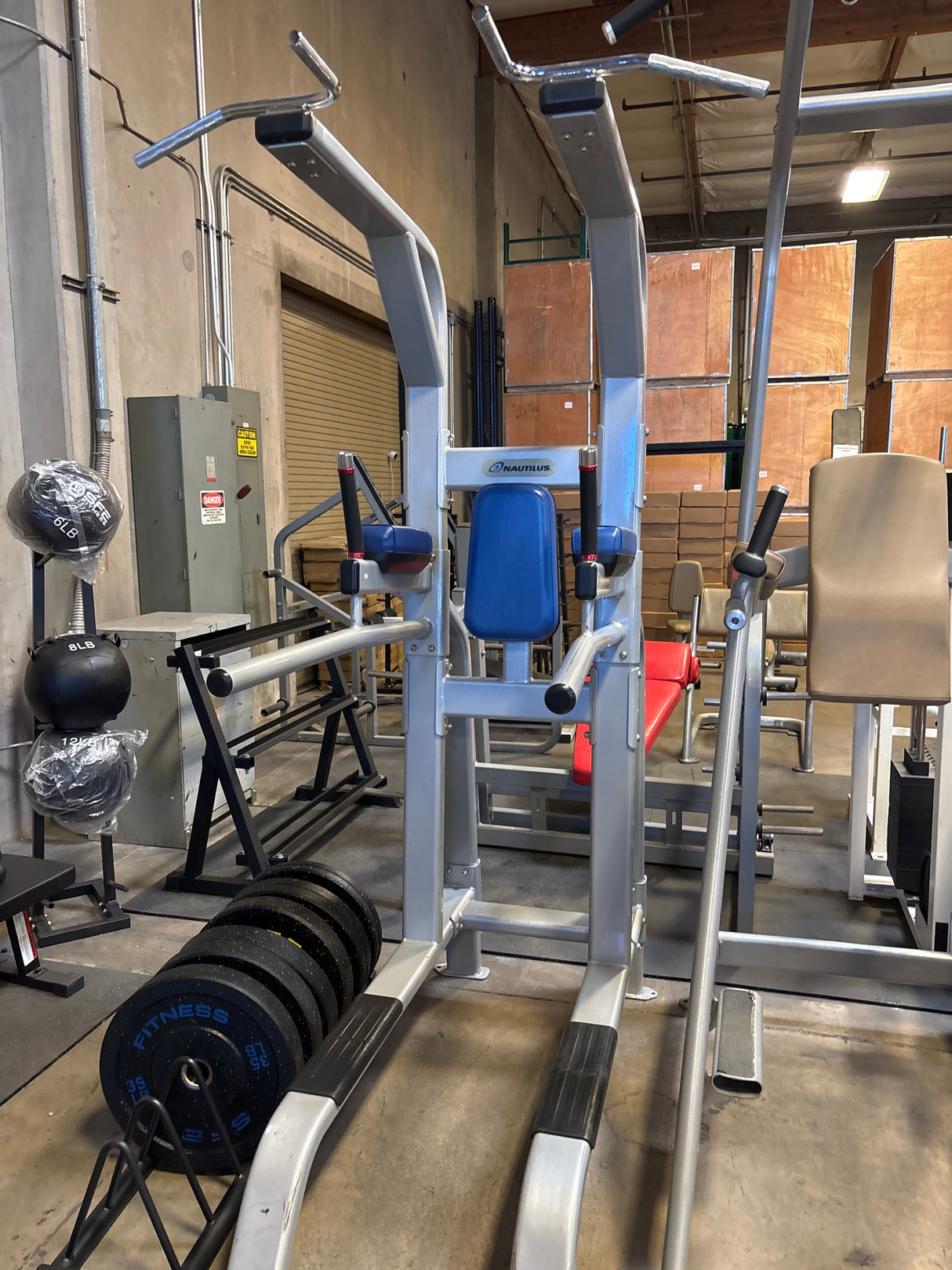 Nautilus Dip/Knee Raise Machine w/ Pull up arms (Pre-Owned)