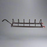 SFE Horizontal Rubber Grip Plate Storage w/Wheels (New)