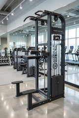 Selectorized Assisted Chin Up/Dip Machine w/ 250lb weight stack (New)