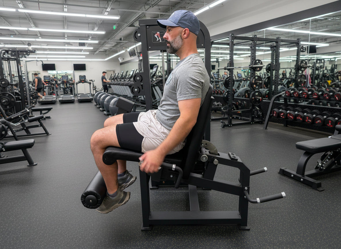 Selectorized Leg Extension & Prone Leg Curl Combo w/250lb weight