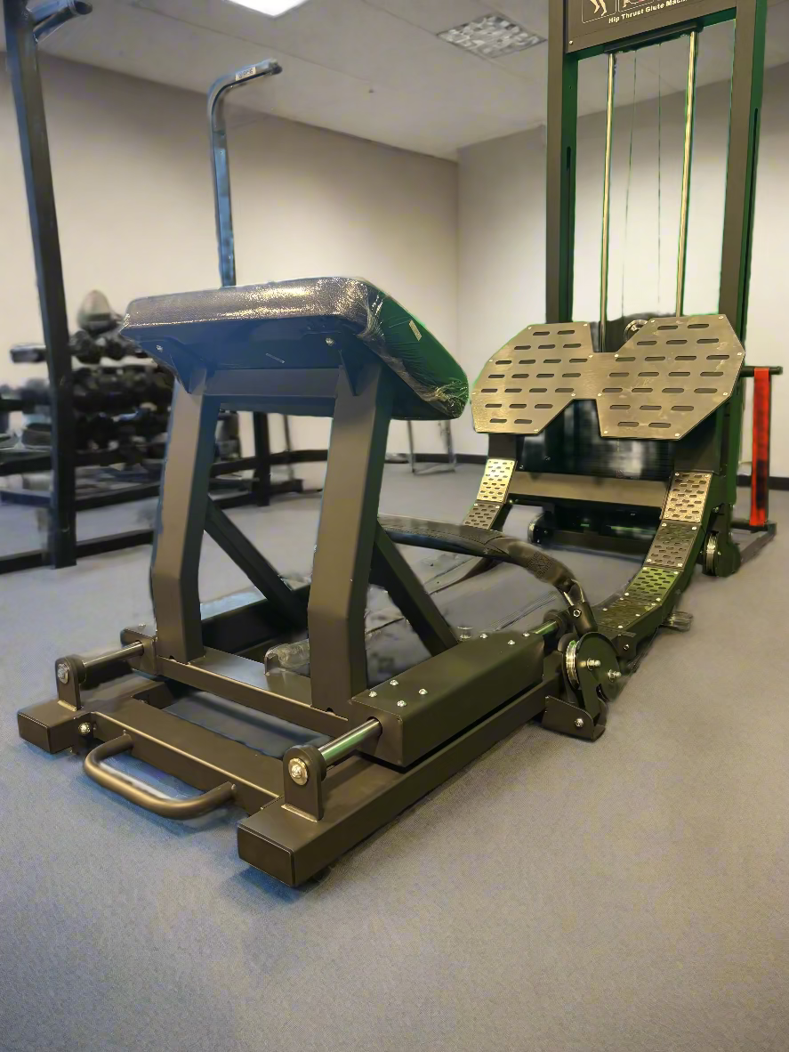 SFE Commercial Hip Thrust Glute Machine w/ 250lb Weight Stack (New)
