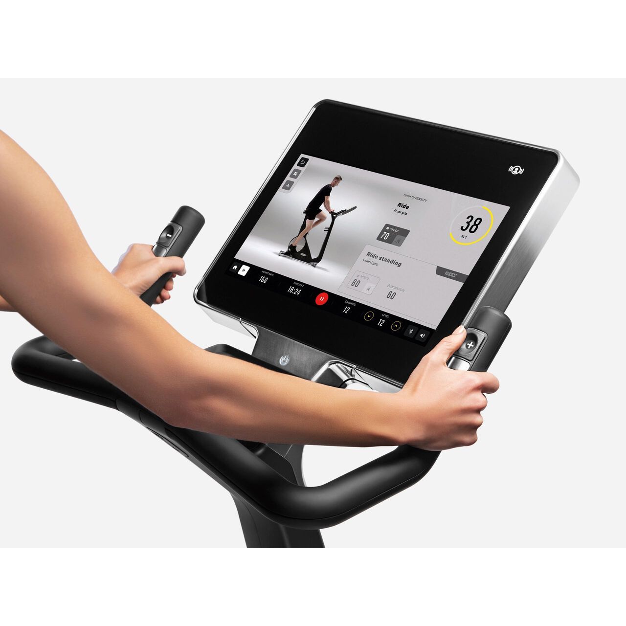 Technogym Artis Recumbent Bike with Unity Console for Comfortable Cardio Training