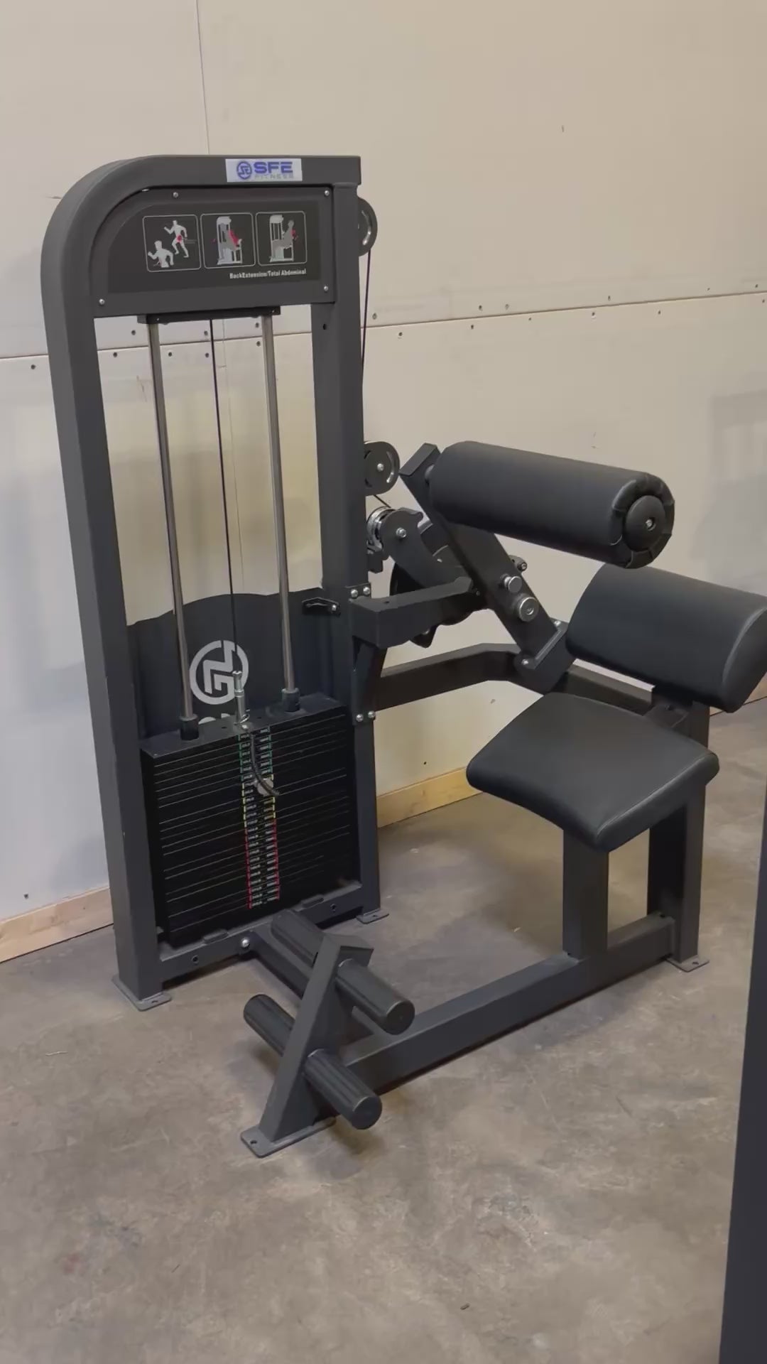 SFE Commercial Back & Ab Combo Machine (New)