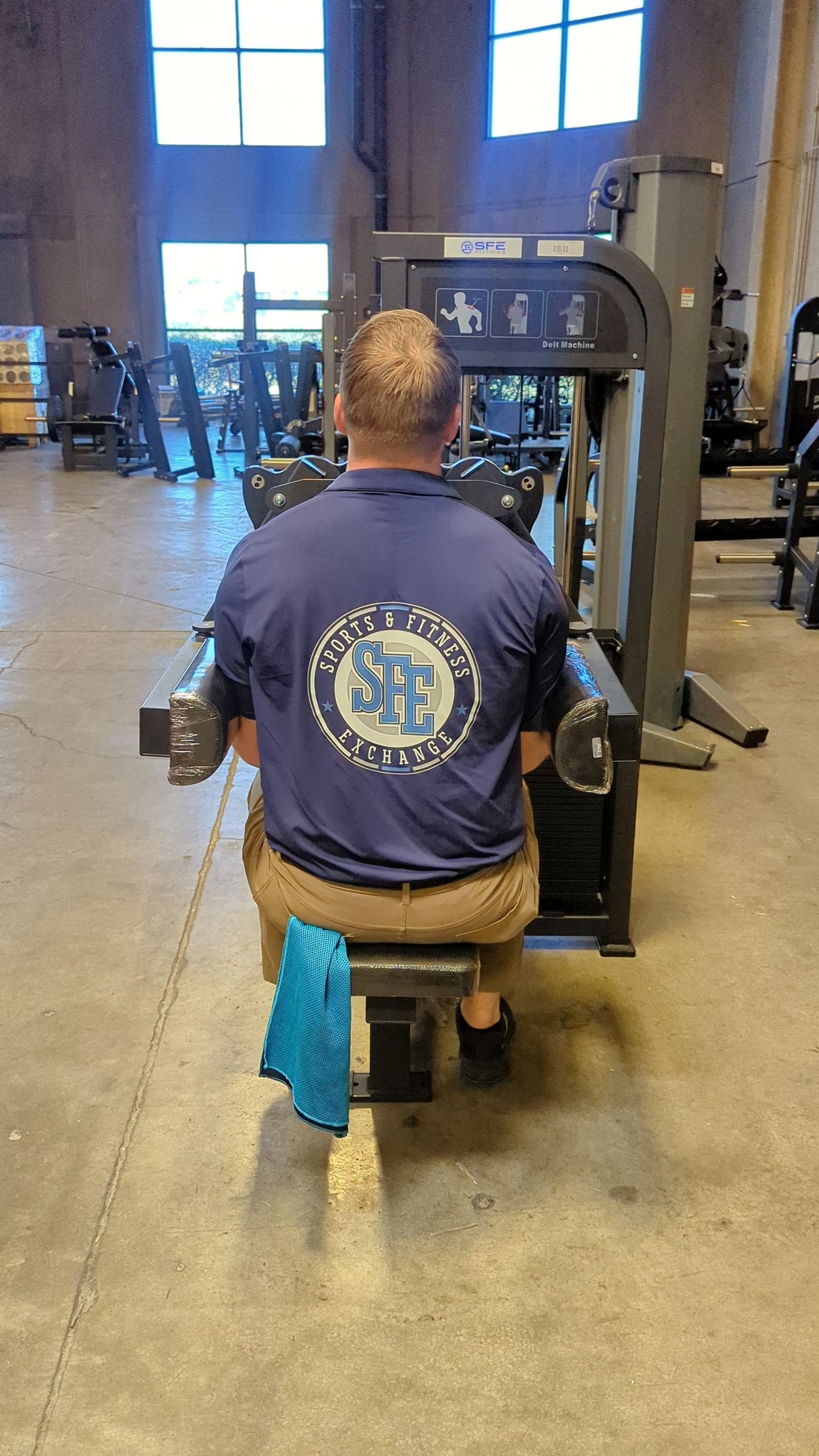 SFE Lateral Raise Delt Machine with 250lb weight stacks (New)