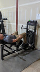 SFE Hip Thrust Glute Machine with 250lb weight stacks (New)