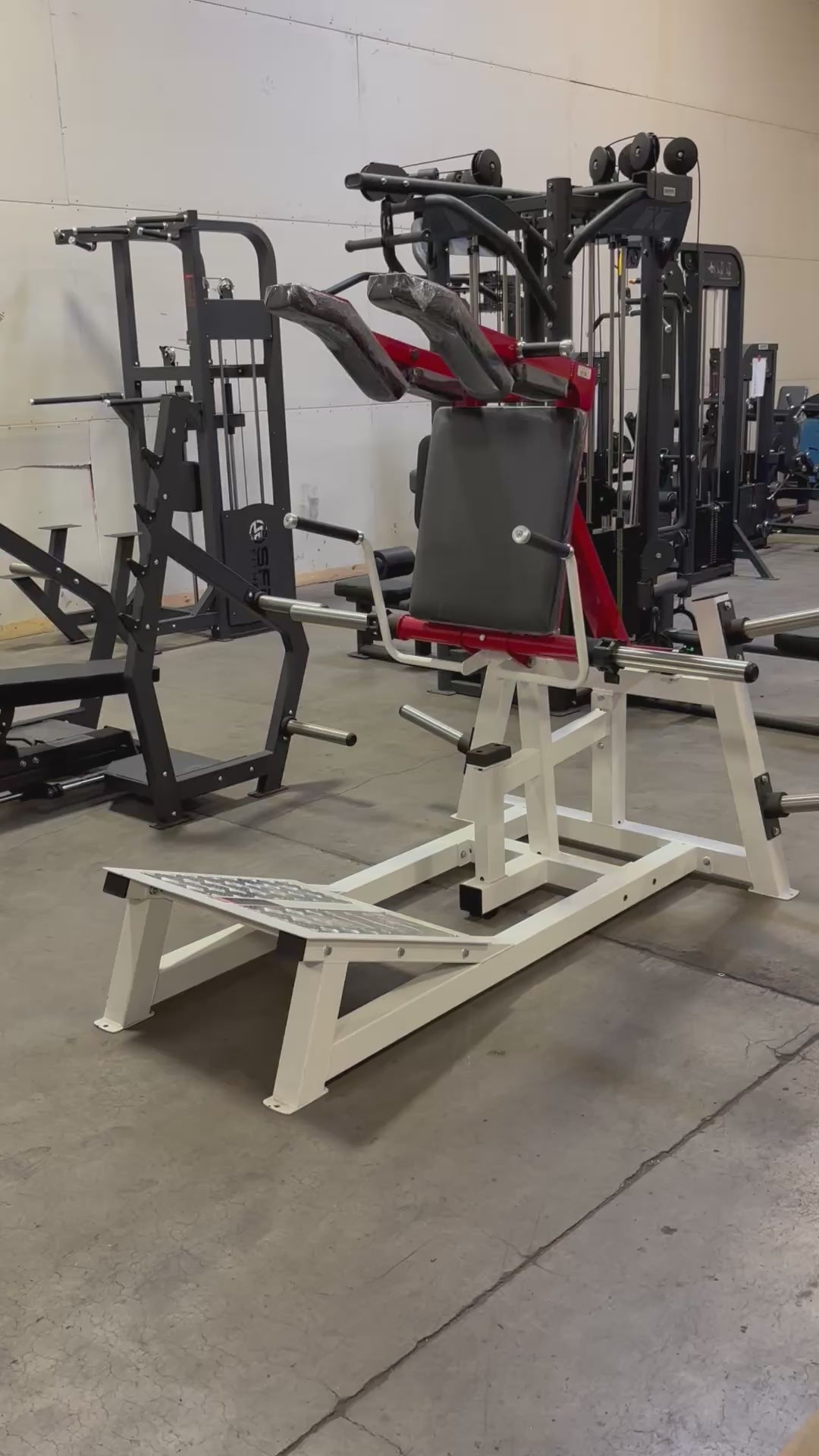 SFE Commercial Plate Loaded Power Squat Machine (New)