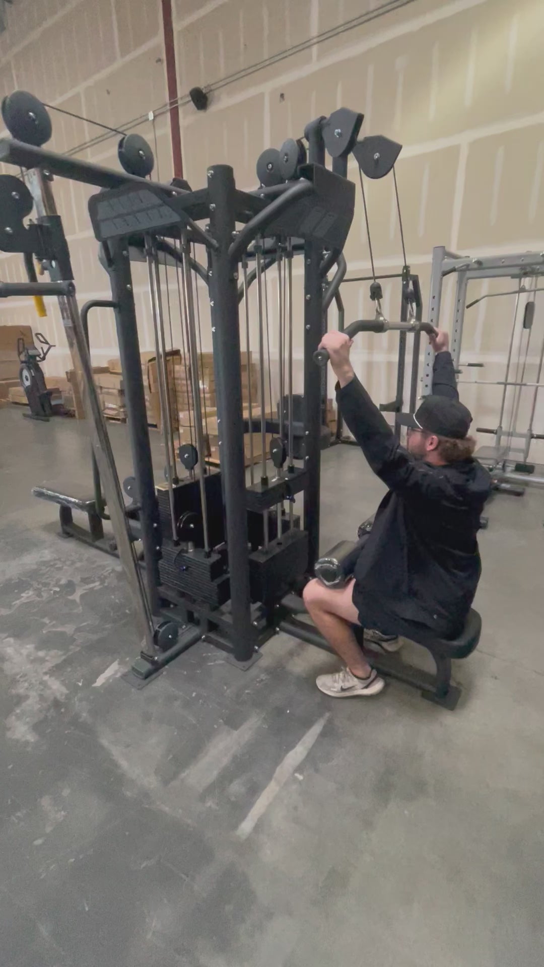 SFE Commercial 4 Station Jungle Gym Machine with (4) Weight Stacks (New)