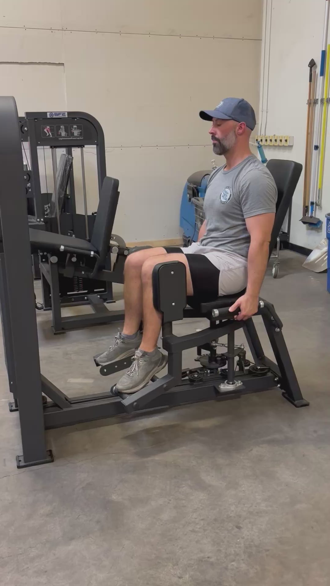 SFE Commercial Inner & Outer Thigh Machine w/ 250lb weight stack (New)