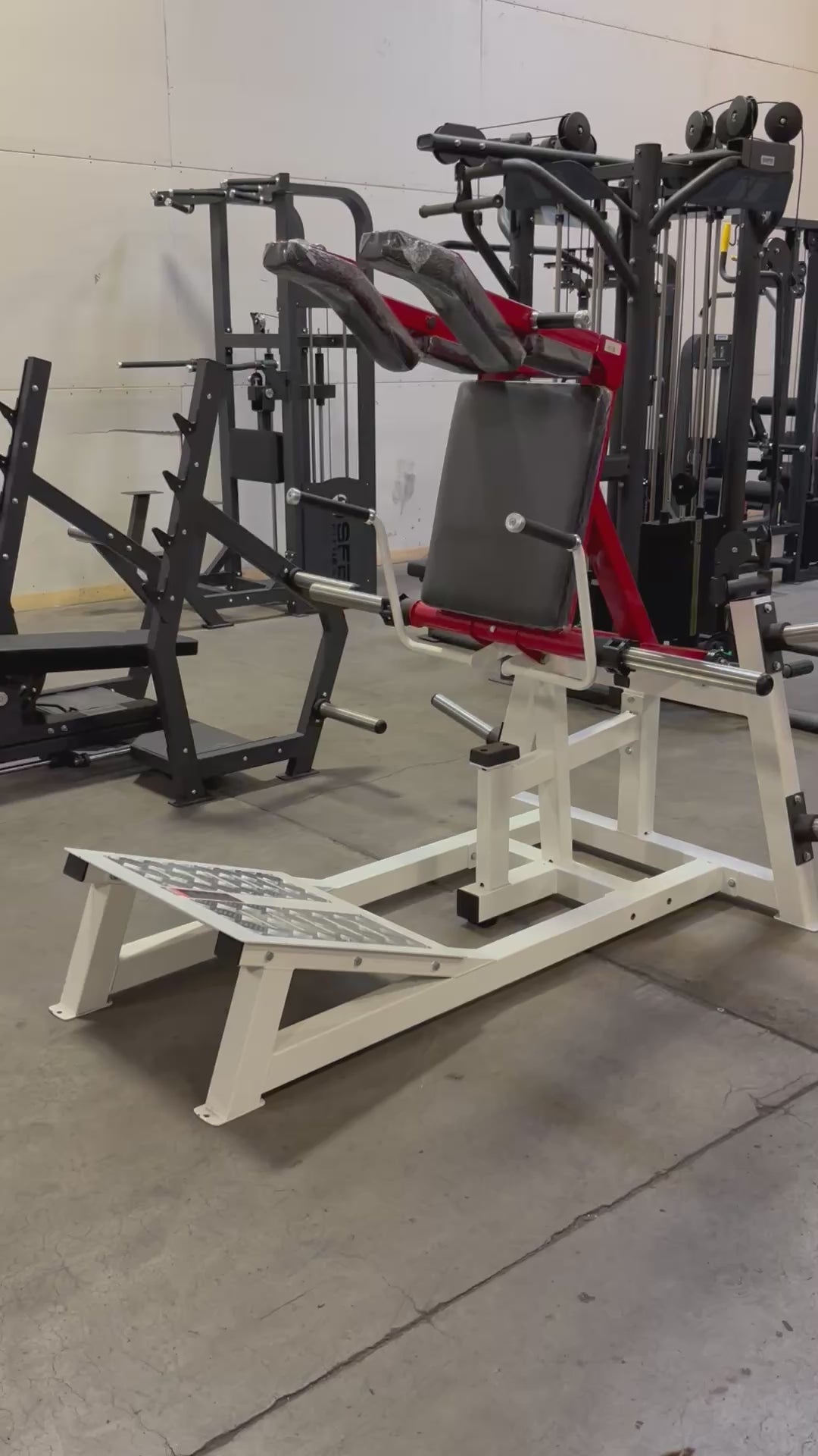 SFE Commercial Plate Loaded Power Squat Machine (New)