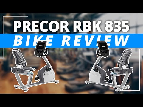 Precor RBK 835 Recumbent Bike w/ P30 Console & Cardio Theater (Pre-Owned)