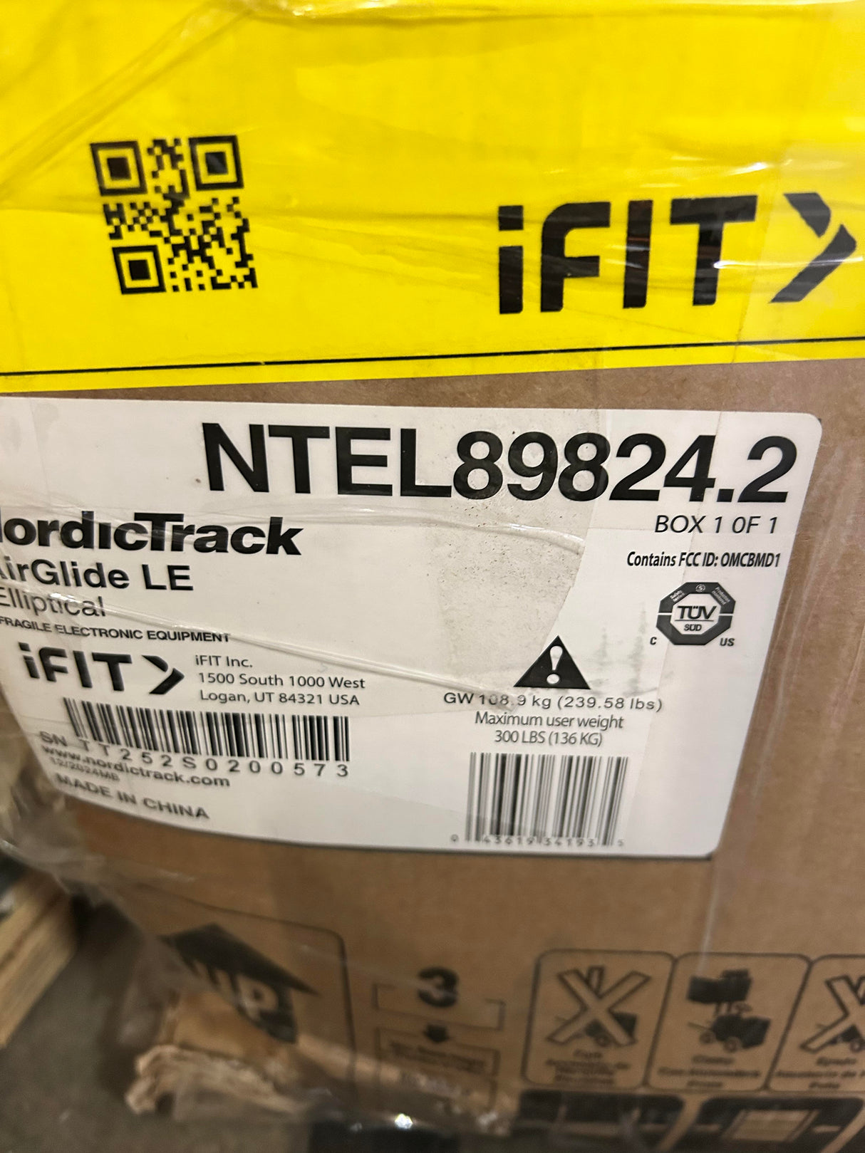 2024 NordicTrack AirGlide LE Elliptical (2nd)