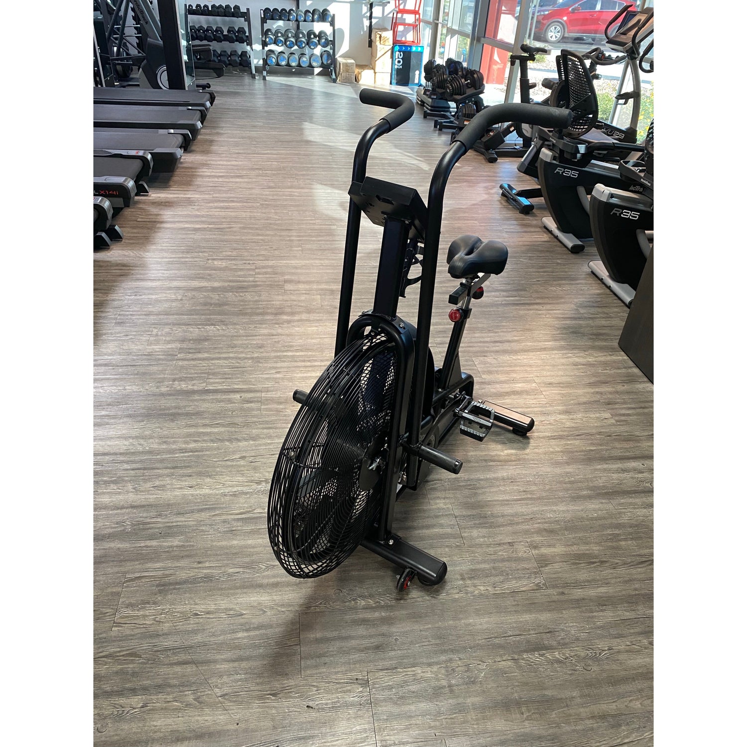 SFE Air Bike w/ Dual Moving Arms & Monitor (New) – Sports & Fitness Exchange